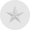 Ekena Millwork Standard Grayson Star Rosette With Square Edge, 5"W x 5"H x 1/2"P ROSP050X050X050GRY06 - alternate 4